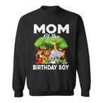 Mom Of Birthday Boy Sweatshirts