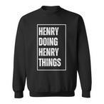 Henry Sweatshirts