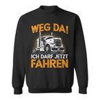 Truck Driving Sweatshirts