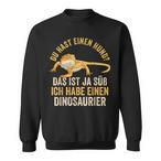 Bearded Dinosaur Sweatshirts