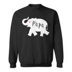 Elefant Papa Sweatshirts