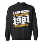 Legenden 1981 Sweatshirts