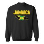 Jamaica Flag Sweatshirts