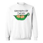 Grandpa Of Twins Sweatshirts