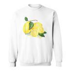Watercolor Lemon Sweatshirts