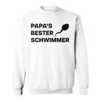 Vatertag Bester Schwimmer Sweatshirts