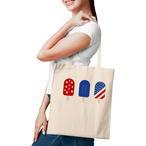 Red White Blue Tote Bags