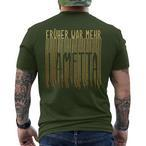 Frher War Mehr Lametta T-Shirts