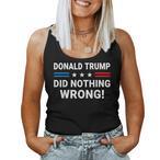 Donald Trump Tank Tops