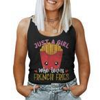 French Fries Tank Tops