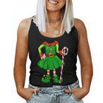 Candy Cane Tank Tops