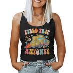 School Bus Driver Tank Tops