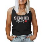 Senior Baseball Mom Tank Tops