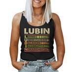 Lubin Name Tank Tops