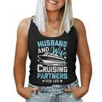 Husband And Wife Cruising Partners Tank Tops
