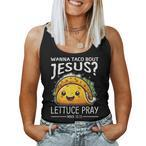 Lettuce Pray Tank Tops