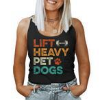 Lift Heavy Pet Dogs Tank Tops