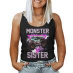 Monster Jam Sister Tank Tops