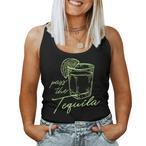 Pass The Tequila Tank Tops