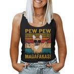 Pew Pew Madafakas Tanktops