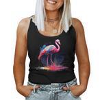 Flamingo KunstTanktops