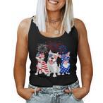 Red White Blue Tank Tops