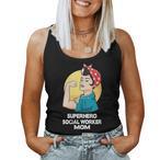 Social Worker Superhero Tank Tops