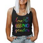 Love Knows No Gender Tank Tops