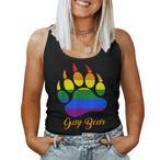 Paw Tank Tops