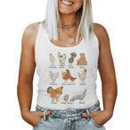 Chicken Breeds Tank Tops