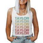 Personalized First Name Tank Tops