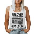 Recover Out Loud Tank Tops