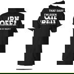 Obrien Name Shirts
