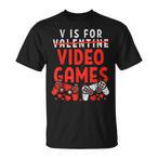 Gamer Valentine Shirts