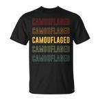 Camouflage Muster T-Shirts