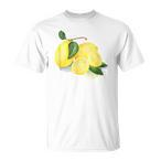 Watercolor Lemon T-Shirts