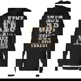 Awesome Dads Have Tattoos And Beards Daddy Fathers Day Long Sleeve T-Shirt