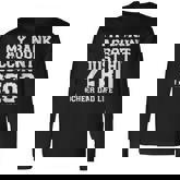 My Bank Account Just Hit Zero Cheer Dad Father's Day Long Sleeve T-Shirt
