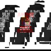 Born To Watch Anime Forced To School Anime Long Sleeve T-Shirt