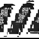 Bruh I'm Double Digits 10Th Birthday 10 Year Old Boy Long Sleeve T-Shirt