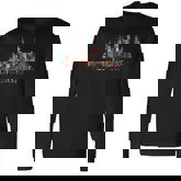 Chicago City Downtown Skyline Long Sleeve T-Shirt