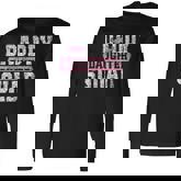 Daddy Daughter Squad Matching Dad Daughters Father Daughter Long Sleeve T-Shirt