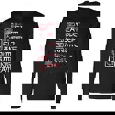 Eat Sleep Anime Gaming Repeat Otaku Gamer Japanese Anime Long Sleeve T-Shirt