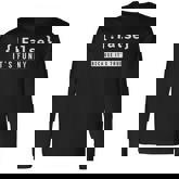 False Programmer Coding Code Coder Software Long Sleeve T-Shirt
