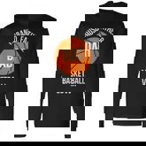 Husband Father Dad Basketball Lover Fathers Day Sports Long Sleeve T-Shirt