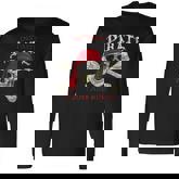 Instant Pirate Just Add Rum Skull & Crossbones Jolly Roger Long Sleeve T-Shirt