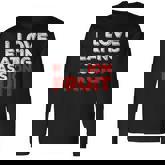 I Love Eating Passion Fruit Ass Adult Humor Saying Long Sleeve T-Shirt