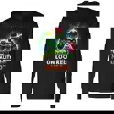 Mexico Total Solar Eclipse 2024 Video Game Gamer Long Sleeve T-Shirt