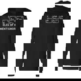 Periodic Table Of Sarcasm Long Sleeve T-Shirt