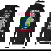 Save Our Planet Earth Environmentalist Cute Earth Day Planet Long Sleeve T-Shirt